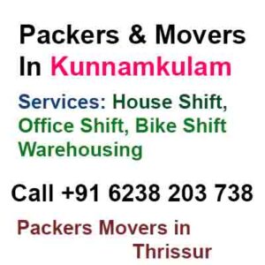 Kunnamkulam movers and packers 